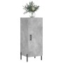 Betongraues Sperrholz-Sideboard 34,5 x 34 x 90 cm von vidaXL, Sideboards - Ref: Foro24-828552, Preis: 63,20 €, Rabatt: %