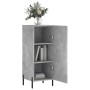 Betongraues Sperrholz-Sideboard 34,5 x 34 x 90 cm von vidaXL, Sideboards - Ref: Foro24-828552, Preis: 63,20 €, Rabatt: %