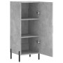 Concrete gray plywood sideboard 34.5x34x90 cm by vidaXL, Sideboards - Ref: Foro24-828552, Price: 63,20 €, Discount: %