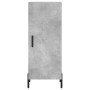 Betongraues Sperrholz-Sideboard 34,5 x 34 x 90 cm von vidaXL, Sideboards - Ref: Foro24-828552, Preis: 63,20 €, Rabatt: %