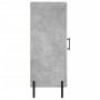 Betongraues Sperrholz-Sideboard 34,5 x 34 x 90 cm von vidaXL, Sideboards - Ref: Foro24-828552, Preis: 63,20 €, Rabatt: %