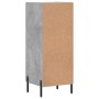 Betongraues Sperrholz-Sideboard 34,5 x 34 x 90 cm von vidaXL, Sideboards - Ref: Foro24-828552, Preis: 63,20 €, Rabatt: %