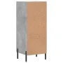 Betongraues Sperrholz-Sideboard 34,5 x 34 x 90 cm von vidaXL, Sideboards - Ref: Foro24-828552, Preis: 62,39 €, Rabatt: %
