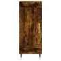 Sideboard aus geräuchertem Eichenholzwerkstoff, 34,5 x 34 x 90 cm von vidaXL, Sideboards - Ref: Foro24-830425, Preis: 57,17 €...