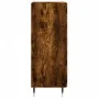 Smoked oak engineered wood sideboard 34.5x34x90 cm by vidaXL, Sideboards - Ref: Foro24-830425, Price: 57,17 €, Discount: %