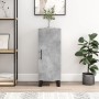 Betongraues Sperrholz-Sideboard 34,5 x 34 x 90 cm von vidaXL, Sideboards - Ref: Foro24-828568, Preis: 77,90 €, Rabatt: %