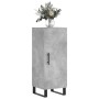 Aparador de madera contrachapada gris hormigón 34,5x34x90 cm de vidaXL, Aparadores - Ref: Foro24-828568, Precio: 80,56 €