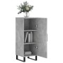 Betongraues Sperrholz-Sideboard 34,5 x 34 x 90 cm von vidaXL, Sideboards - Ref: Foro24-828568, Preis: 77,90 €, Rabatt: %