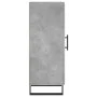 Aparador de madera contrachapada gris hormigón 34,5x34x90 cm de vidaXL, Aparadores - Ref: Foro24-828568, Precio: 76,67 €, Des...