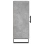Betongraues Sperrholz-Sideboard 34,5 x 34 x 90 cm von vidaXL, Sideboards - Ref: Foro24-828568, Preis: 77,90 €, Rabatt: %