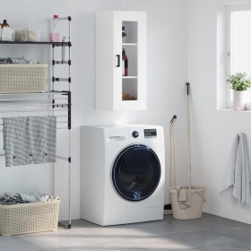 White wall cabinet 34.5x34x90 cm by vidaXL, Sideboards - Ref: Foro24-828908, Price: 45,00 €, Discount: %