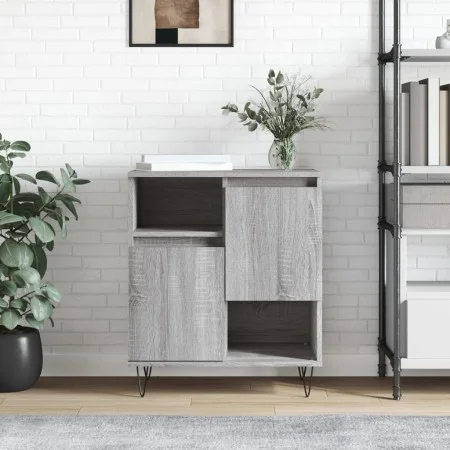 Sonoma Sideboard aus grauem Sperrholz 60x35x70 cm von vidaXL, Sideboards - Ref: Foro24-831194, Preis: 60,05 €, Rabatt: %