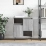 Aparador de madera contrachapada gris Sonoma 60x35x70 cm de vidaXL, Aparadores - Ref: Foro24-831194, Precio: 60,72 €, Descuen...