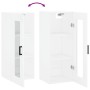 Weißer Wandschrank 34,5x34x90 cm von vidaXL, Sideboards - Ref: Foro24-828908, Preis: 45,00 €, Rabatt: %