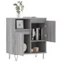 Sonoma Sideboard aus grauem Sperrholz 60x35x70 cm von vidaXL, Sideboards - Ref: Foro24-831194, Preis: 60,05 €, Rabatt: %