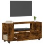 TV-Schrank aus Holzwerkstoff, geräucherte Eiche, 102 x 34,5 x 43 cm von vidaXL, TV-Möbel - Ref: Foro24-833747, Preis: 69,24 €...