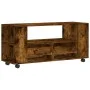 TV-Schrank aus Holzwerkstoff, geräucherte Eiche, 102 x 34,5 x 43 cm von vidaXL, TV-Möbel - Ref: Foro24-833747, Preis: 65,33 €...