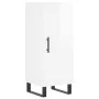 Aparador de madera contrachapada blanco brillante 34,5x34x90 cm de vidaXL, Aparadores - Ref: Foro24-828566, Precio: 84,05 €, ...