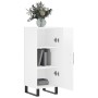 Aparador de madera contrachapada blanco brillante 34,5x34x90 cm de vidaXL, Aparadores - Ref: Foro24-828566, Precio: 85,32 €, ...