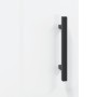 Aparador de madera contrachapada blanco brillante 34,5x34x90 cm de vidaXL, Aparadores - Ref: Foro24-828566, Precio: 85,32 €, ...
