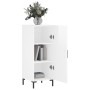 Hochglanzweißes Sperrholz-Sideboard 34,5 x 34 x 90 cm von vidaXL, Sideboards - Ref: Foro24-828542, Preis: 66,30 €, Rabatt: %
