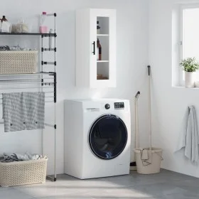 White wall cabinet 34.5x34x90 cm by vidaXL, Sideboards - Ref: Foro24-828932, Price: 52,71 €, Discount: %