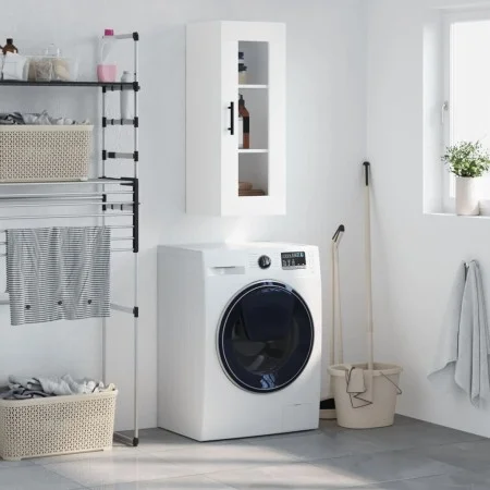 White wall cabinet 34.5x34x90 cm by vidaXL, Sideboards - Ref: Foro24-828932, Price: 52,45 €, Discount: %