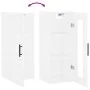 White wall cabinet 34.5x34x90 cm by vidaXL, Sideboards - Ref: Foro24-828932, Price: 52,45 €, Discount: %