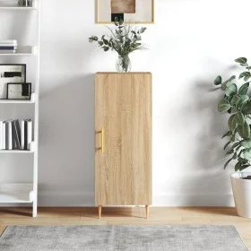Sideboard aus Sonoma-Eichensperrholz, 34,5 x 34 x 90 cm von vidaXL, Sideboards - Ref: Foro24-828527, Preis: 50,98 €, Rabatt: %