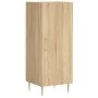 Sideboard aus Sonoma-Eichensperrholz, 34,5 x 34 x 90 cm von vidaXL, Sideboards - Ref: Foro24-828527, Preis: 50,98 €, Rabatt: %