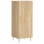Sonoma oak plywood sideboard 34.5x34x90 cm by vidaXL, Sideboards - Ref: Foro24-828527, Price: 53,03 €, Discount: %