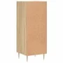 Aparador madera contrachapada color roble Sonoma 34,5x34x90 cm de vidaXL, Aparadores - Ref: Foro24-828527, Precio: 50,98 €, D...