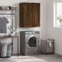 Brown oak engineered wood wall cabinet 69.5x34x90 cm by vidaXL, Sideboards - Ref: Foro24-830395, Price: 77,23 €, Discount: %