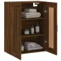 Wandschrank aus braunem Eichenholzwerkstoff, 69,5 x 34 x 90 cm von vidaXL, Sideboards - Ref: Foro24-830395, Preis: 76,19 €, R...