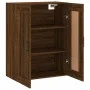 Wandschrank aus braunem Eichenholzwerkstoff, 69,5 x 34 x 90 cm von vidaXL, Sideboards - Ref: Foro24-830395, Preis: 76,19 €, R...