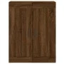 Wandschrank aus braunem Eichenholzwerkstoff, 69,5 x 34 x 90 cm von vidaXL, Sideboards - Ref: Foro24-830395, Preis: 76,19 €, R...