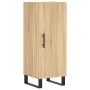 Sideboard aus Sonoma-Eichensperrholz, 34,5 x 34 x 90 cm von vidaXL, Sideboards - Ref: Foro24-828567, Preis: 76,67 €, Rabatt: %