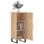 Sideboard aus Sonoma-Eichensperrholz, 34,5 x 34 x 90 cm von vidaXL, Sideboards - Ref: Foro24-828567, Preis: 76,67 €, Rabatt: %