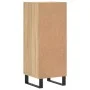 Aparador madera contrachapada color roble Sonoma 34,5x34x90 cm de vidaXL, Aparadores - Ref: Foro24-828567, Precio: 76,67 €, D...