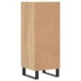 Sonoma oak plywood sideboard 34.5x34x90 cm by vidaXL, Sideboards - Ref: Foro24-828567, Price: 77,83 €, Discount: %