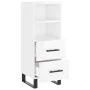 Glossy white plywood sideboard 34.5x34x90 cm by vidaXL, Sideboards - Ref: Foro24-828694, Price: 62,05 €, Discount: %