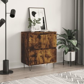 Smoked oak plywood sideboard 60x35x70 cm by vidaXL, Sideboards - Ref: Foro24-831217, Price: 68,04 €, Discount: %