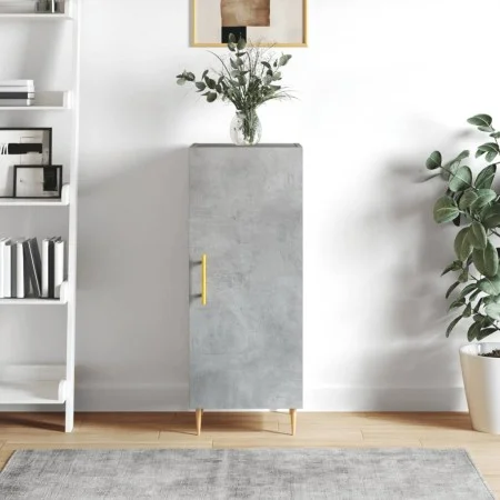 Aparador de madera contrachapada gris hormigón 34,5x34x90 cm de vidaXL, Aparadores - Ref: Foro24-828528, Precio: 37,91 €, Des...
