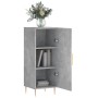 Betongraues Sperrholz-Sideboard 34,5 x 34 x 90 cm von vidaXL, Sideboards - Ref: Foro24-828528, Preis: 38,22 €, Rabatt: %