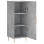 Betongraues Sperrholz-Sideboard 34,5 x 34 x 90 cm von vidaXL, Sideboards - Ref: Foro24-828528, Preis: 38,22 €, Rabatt: %