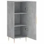 Concrete gray plywood sideboard 34.5x34x90 cm by vidaXL, Sideboards - Ref: Foro24-828528, Price: 38,22 €, Discount: %