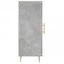 Aparador de madera contrachapada gris hormigón 34,5x34x90 cm de vidaXL, Aparadores - Ref: Foro24-828528, Precio: 37,91 €, Des...