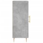 Betongraues Sperrholz-Sideboard 34,5 x 34 x 90 cm von vidaXL, Sideboards - Ref: Foro24-828528, Preis: 38,22 €, Rabatt: %