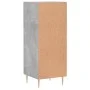 Concrete gray plywood sideboard 34.5x34x90 cm by vidaXL, Sideboards - Ref: Foro24-828528, Price: 38,22 €, Discount: %