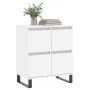 Weißes Sperrholz-Sideboard 60x35x70 cm von vidaXL, Sideboards - Ref: Foro24-831220, Preis: 73,76 €, Rabatt: %